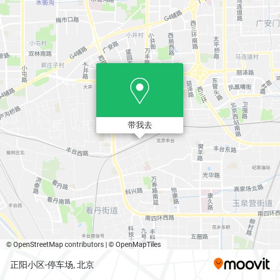 正阳小区-停车场地图