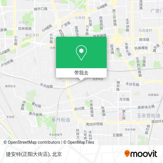 捷安特(正阳大街店)地图