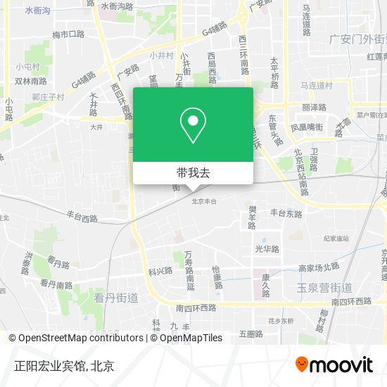 正阳宏业宾馆地图