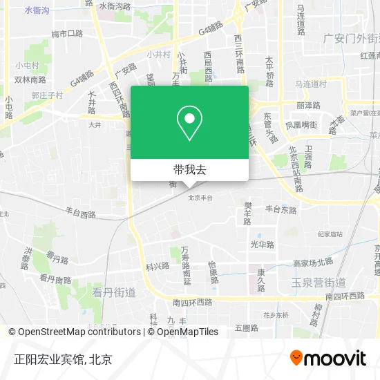 正阳宏业宾馆地图