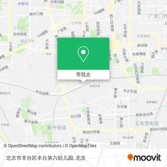 北京市丰台区丰台第六幼儿园地图