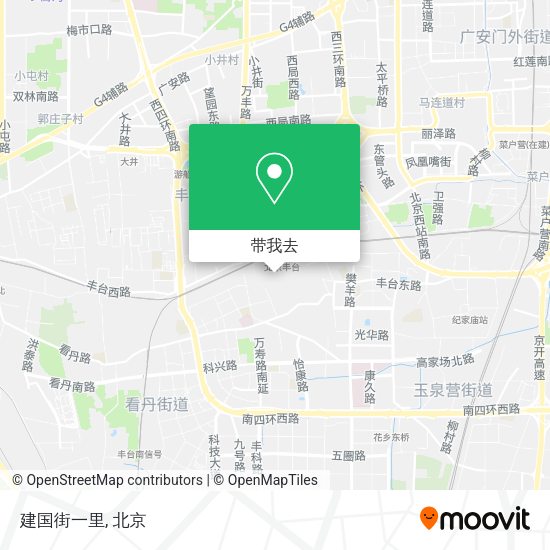 建国街一里地图