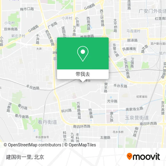 建国街一里地图