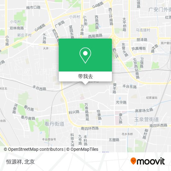 恒源祥地图