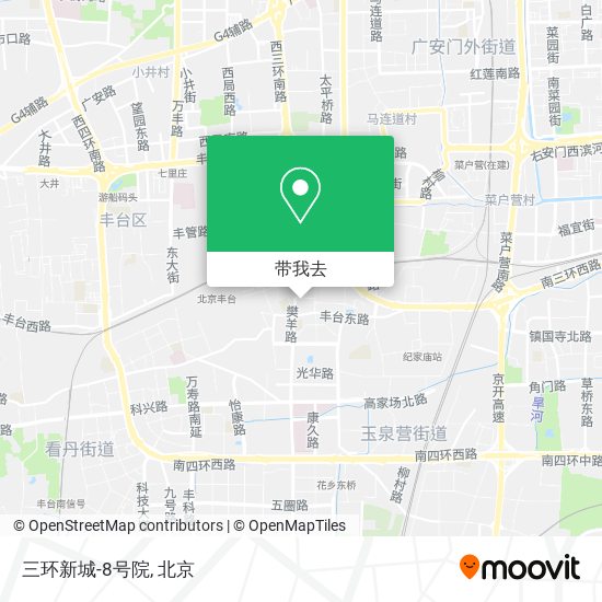 三环新城-8号院地图