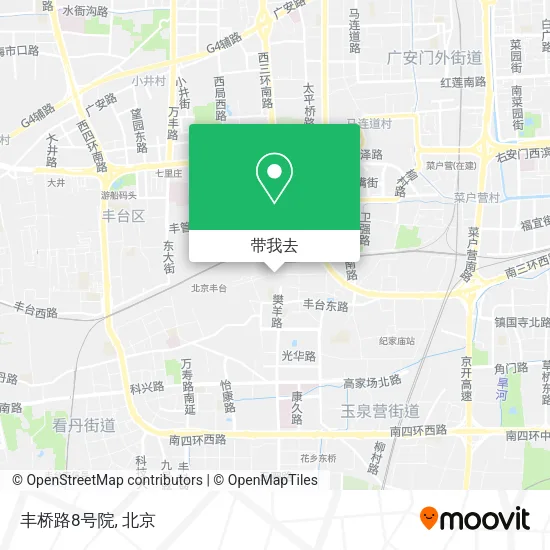 丰桥路8号院地图