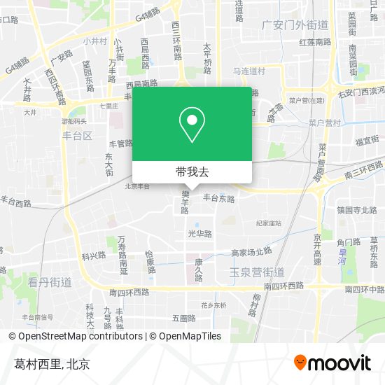 葛村西里地图