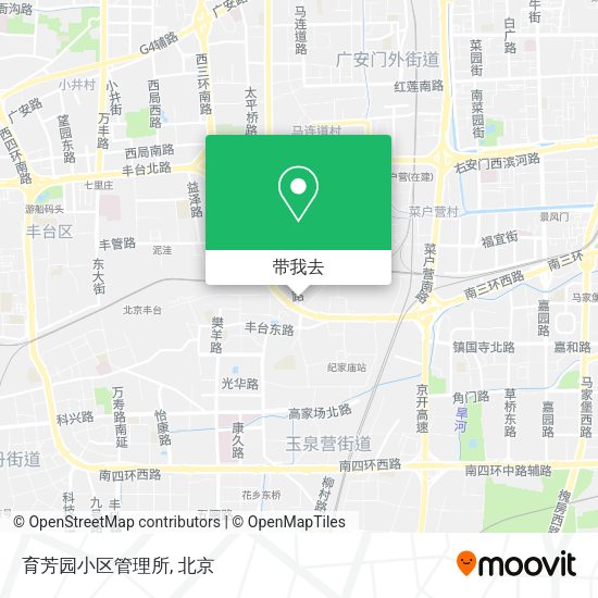 育芳园小区管理所地图