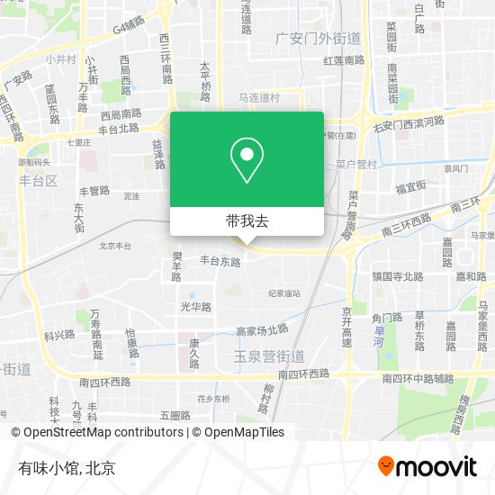 有味小馆地图