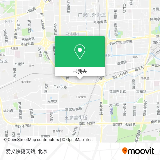 爱义快捷宾馆地图