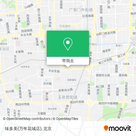味多美(万年花城店)地图