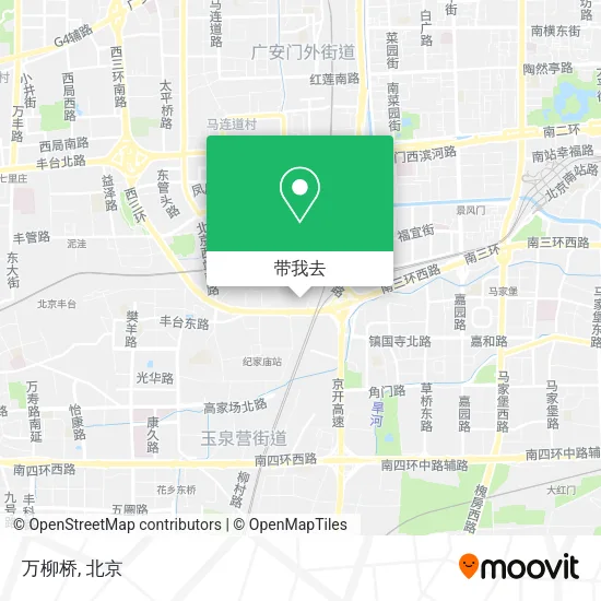 万柳桥地图