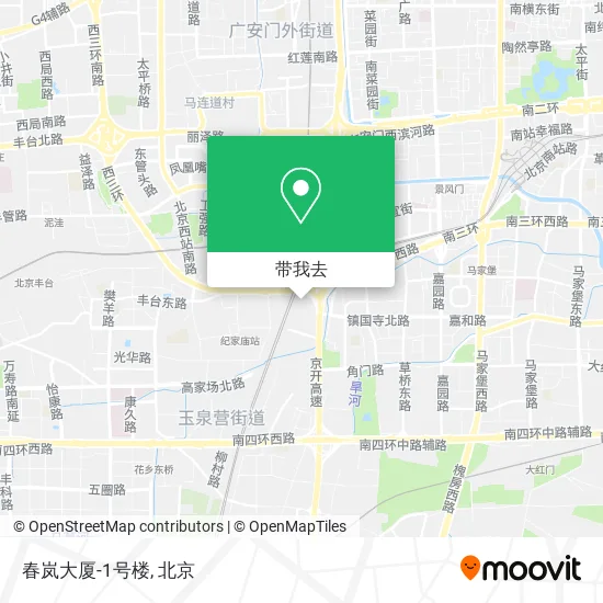 春岚大厦-1号楼地图