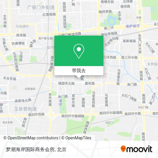 梦潮海岸国际商务会所地图