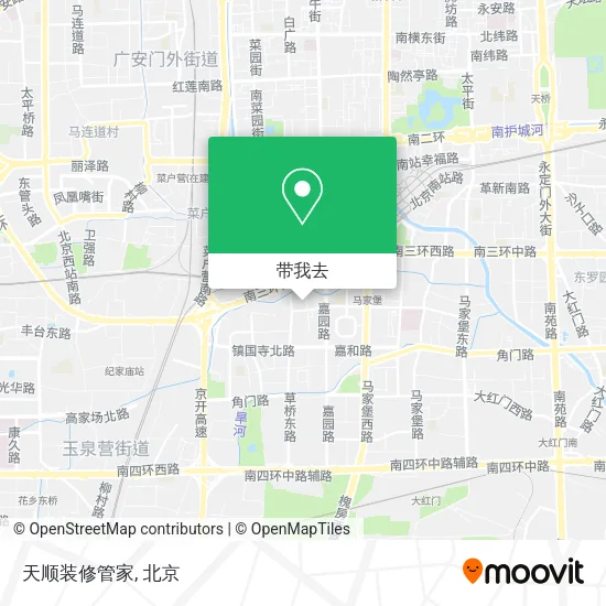 天顺装修管家地图