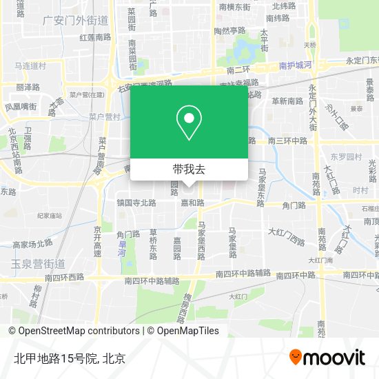 北甲地路15号院地图
