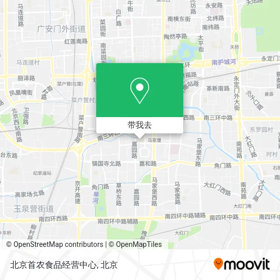 北京首农食品经营中心地图