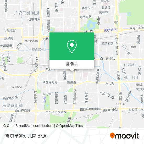 宝贝星河幼儿园地图