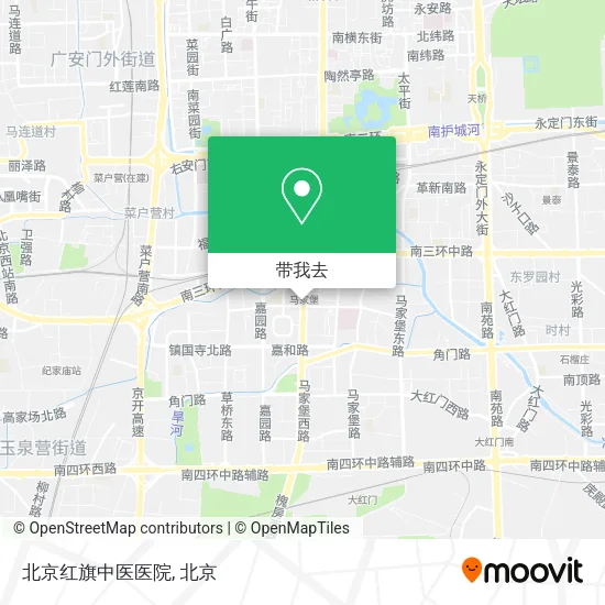 北京红旗中医医院地图