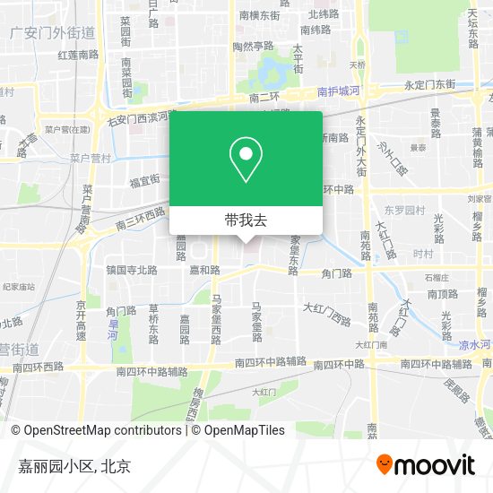 嘉丽园小区地图