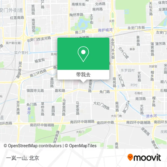 一岚一山地图