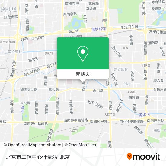 北京市二轻中心计量站地图