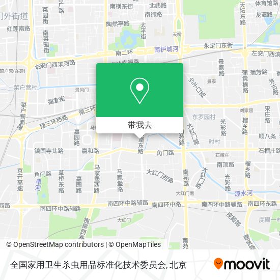 全国家用卫生杀虫用品标准化技术委员会地图