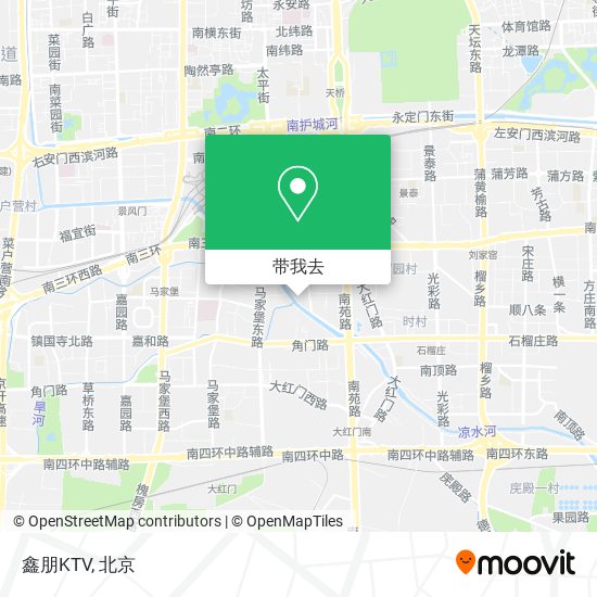 鑫朋KTV地图