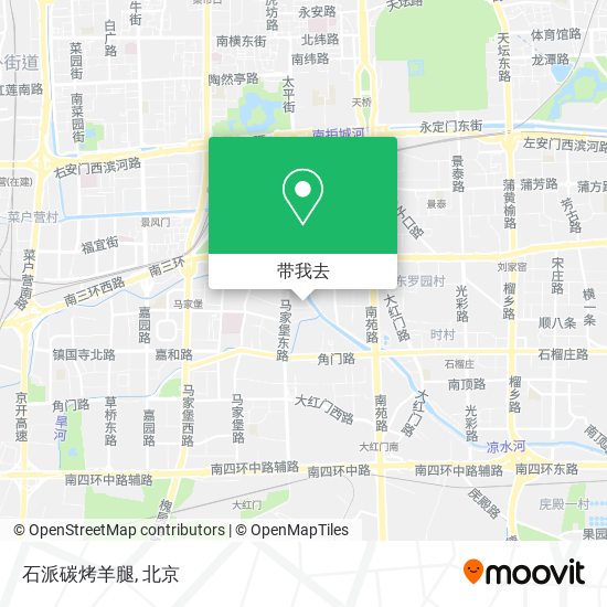 石派碳烤羊腿地图