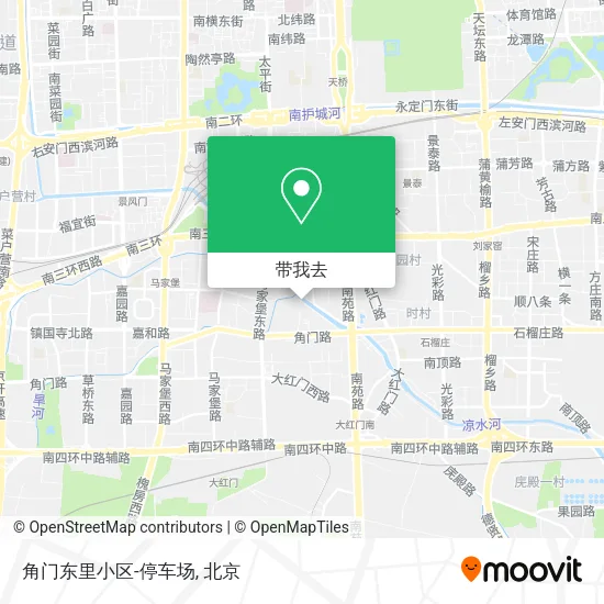 角门东里小区-停车场地图
