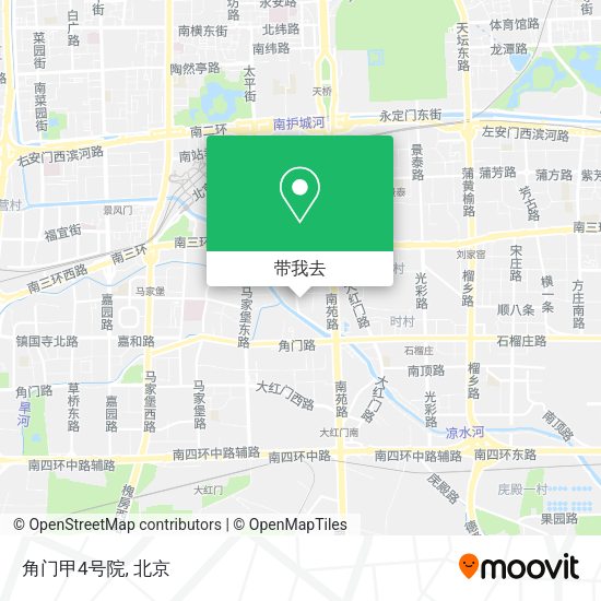 角门甲4号院地图