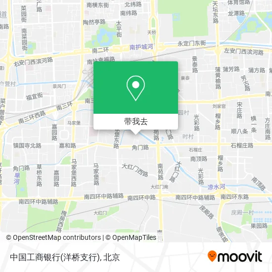 中国工商银行(洋桥支行)地图