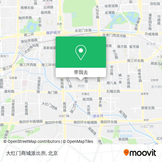 大红门商城派出所地图