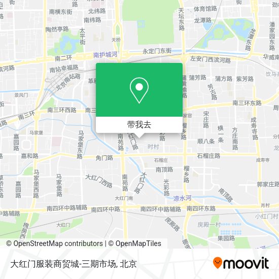 大红门服装商贸城-三期市场地图