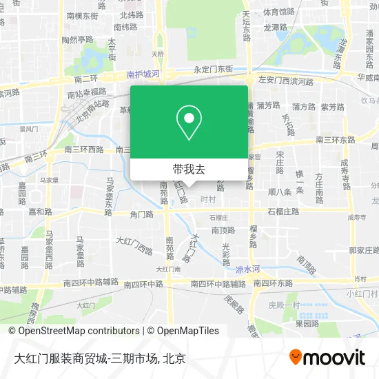 大红门服装商贸城-三期市场地图