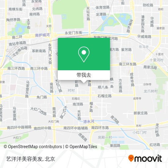 艺洋洋美容美发地图