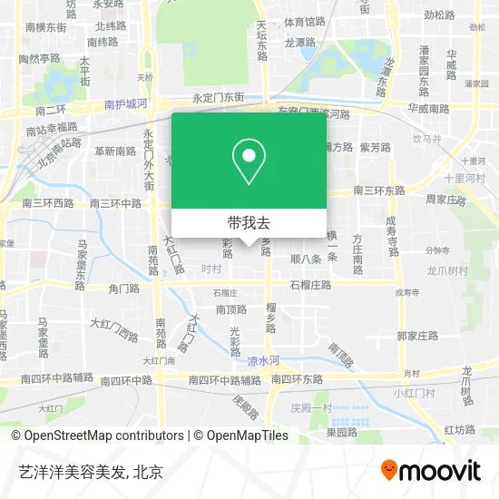 艺洋洋美容美发地图