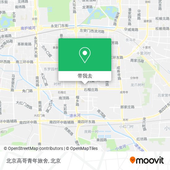 北京高哥青年旅舍地图
