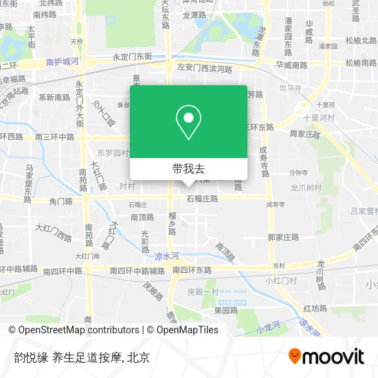 韵悦缘 养生足道按摩地图