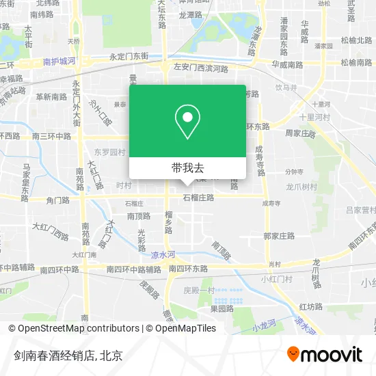 剑南春酒经销店地图