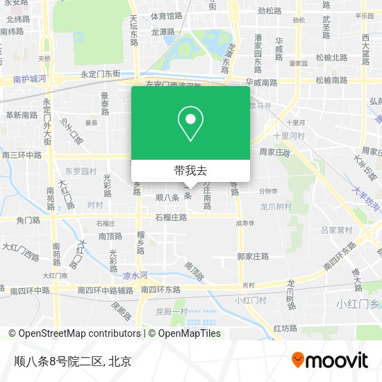 顺八条8号院二区地图
