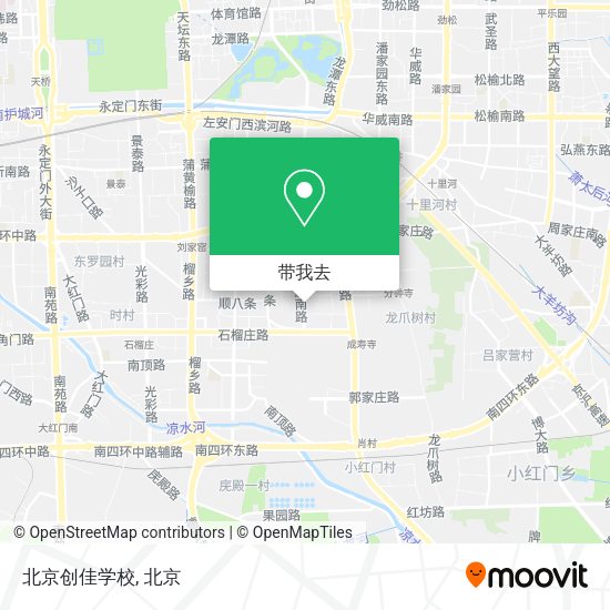 北京创佳学校地图