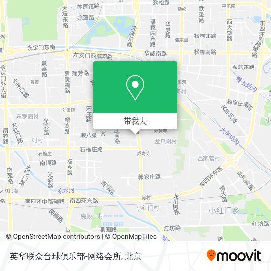 英华联众台球俱乐部-网络会所地图