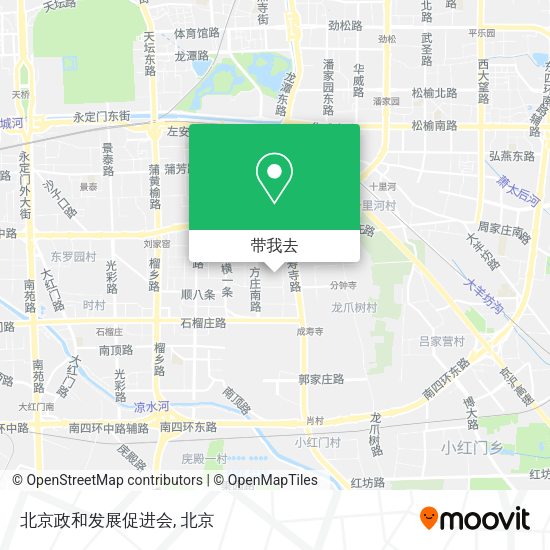北京政和发展促进会地图