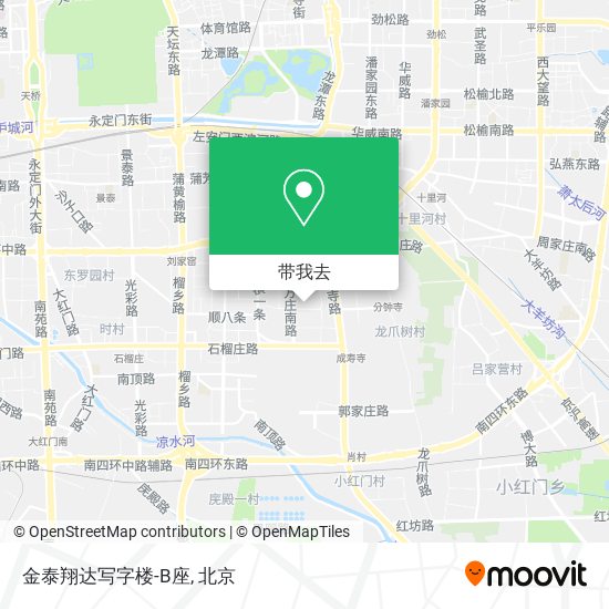 金泰翔达写字楼-B座地图