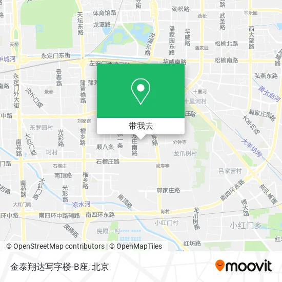 金泰翔达写字楼-B座地图