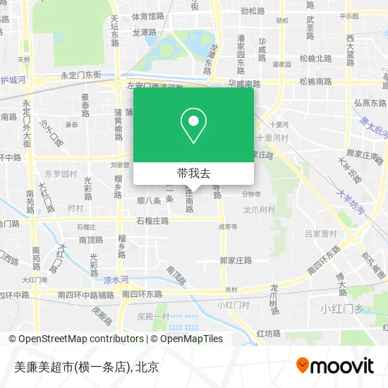美廉美超市(横一条店)地图