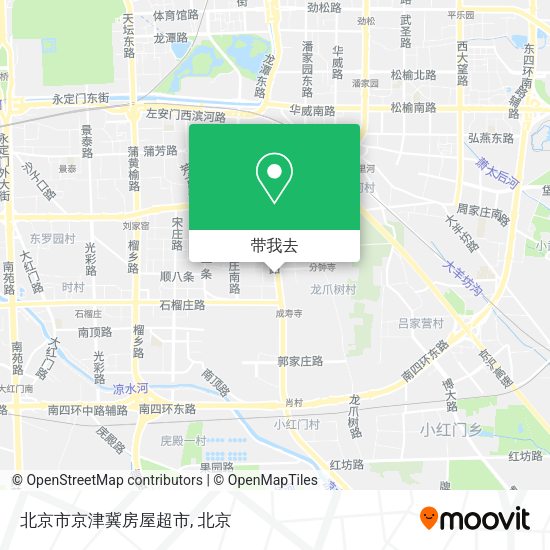 北京市京津冀房屋超市地图