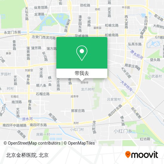 北京金桥医院地图