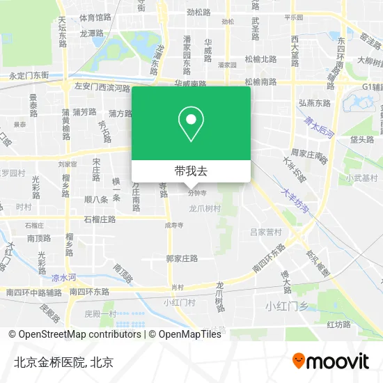 北京金桥医院地图